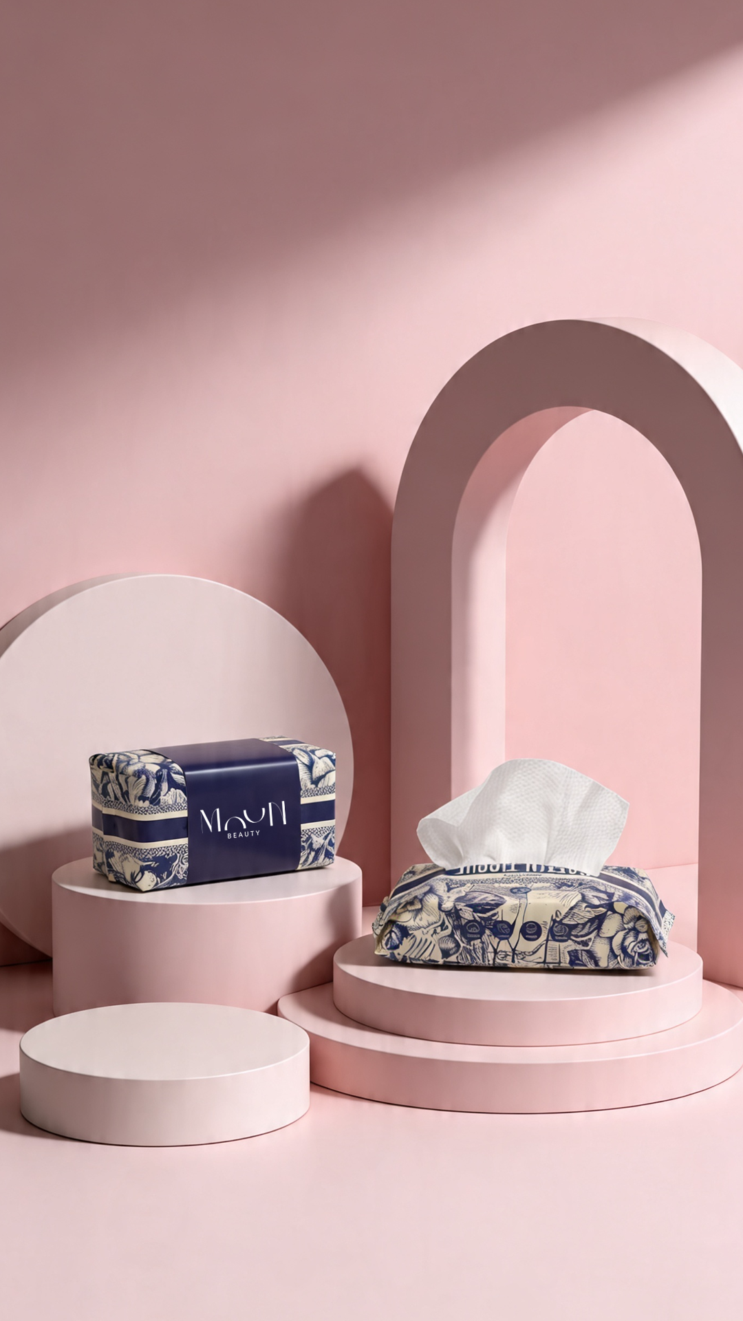 Cotton face tissue