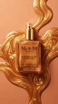 Body shimmering oil Golden glow